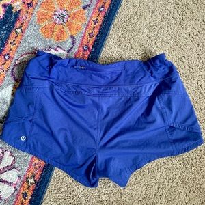 Lululemon Speed Up Shorts Size 12